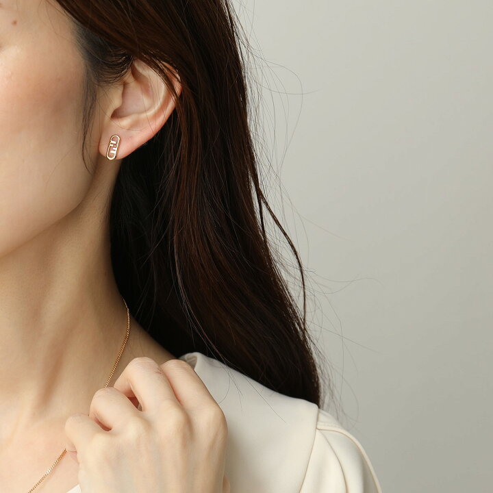 楽天市場】FENDI フェンディ ピアス 8AH320 B08 レディース オーロック  