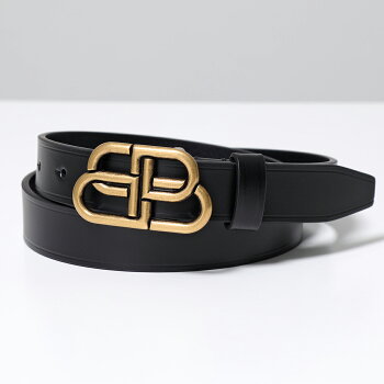 【12/5限定！2人に1人が当選！エントリーで最大100％ポイントバック】 BALENCIAGA バレンシアガ ベルト BB THIN BELT 581690 1CH04 メンズ BBロゴ レザー ナローベルト カラー2色 【po_fivee】【dc_kikaku】