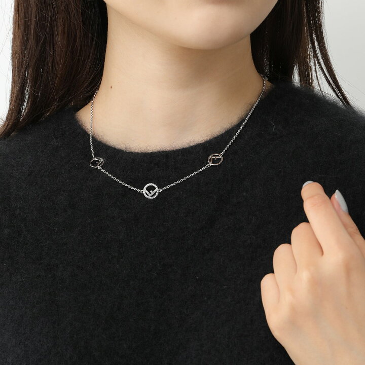 楽天市場】FENDI フェンディ ネックレス 8AG735 6DM レディース  