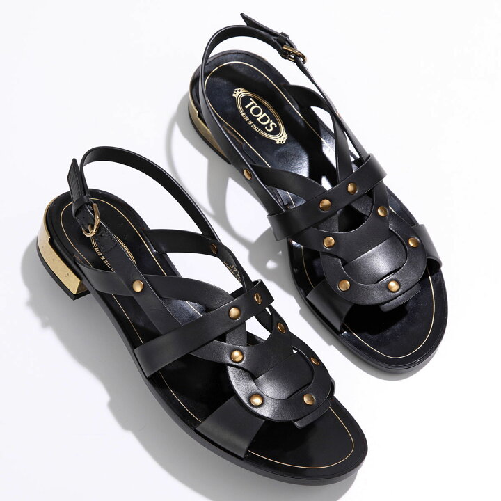 楽天市場】TODS トッズ サンダル XXW42B0AW10D90 レディース レザー 