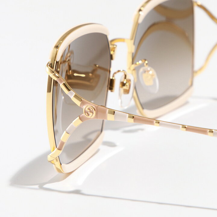 楽天市場】GUCCI グッチ サングラス GG0593SK レディース バタフライ型  