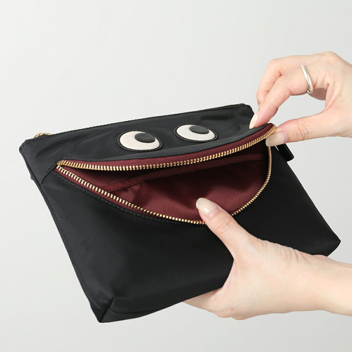 楽天市場】ANYA HINDMARCH アニヤハインドマーチ ポーチ ハッピー 