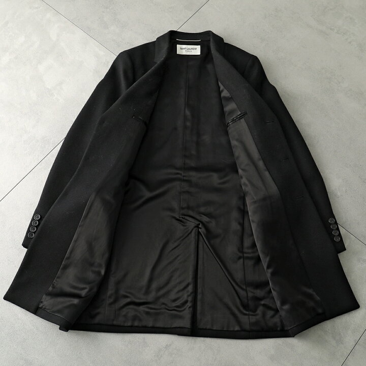 楽天市場】SAINT LAURENT サンローラン チェスターコート 468491 Y177W 