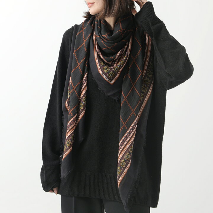 楽天市場】SAINT LAURENT サンローラン ストール FOULARD 715870 3YN00 