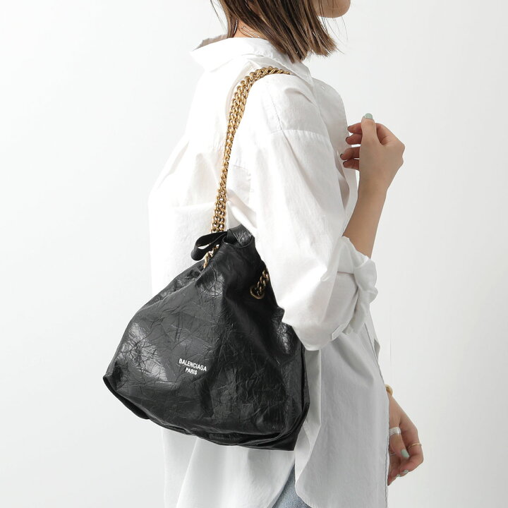 楽天市場】BALENCIAGA バレンシアガ トートバッグ CRUSH TOTE S 
