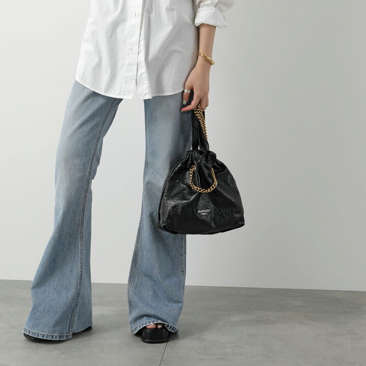楽天市場】BALENCIAGA バレンシアガ トートバッグ CRUSH TOTE S  