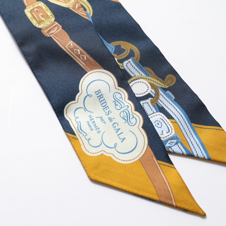 楽天市場】HERMES エルメス ツイリー スカーフ TWILLY 063940S  