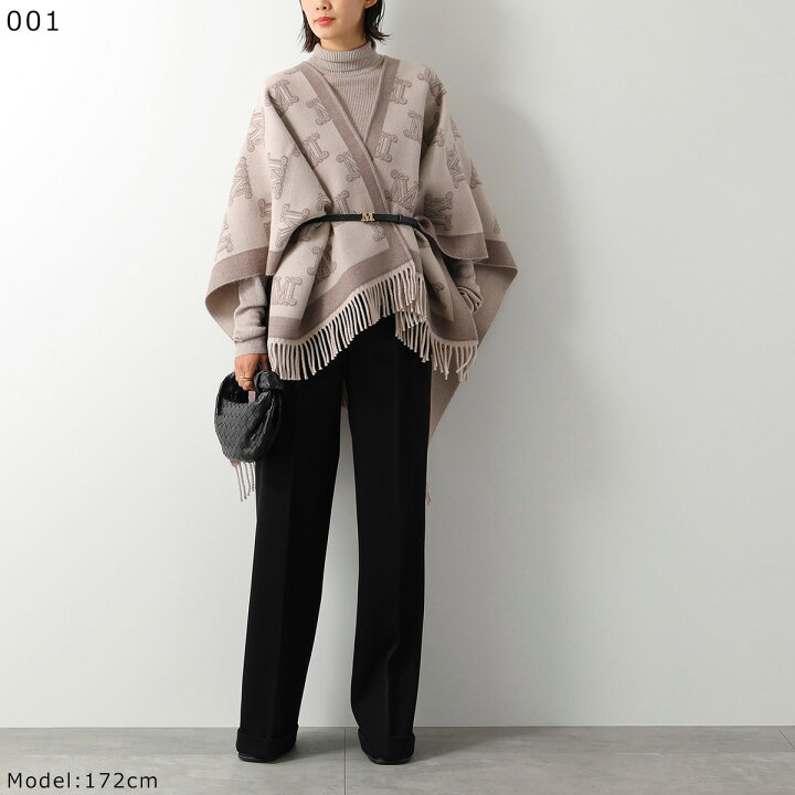 楽天市場】MAX MARA マックスマーラ ケープ FRINE フリンジ レディース 