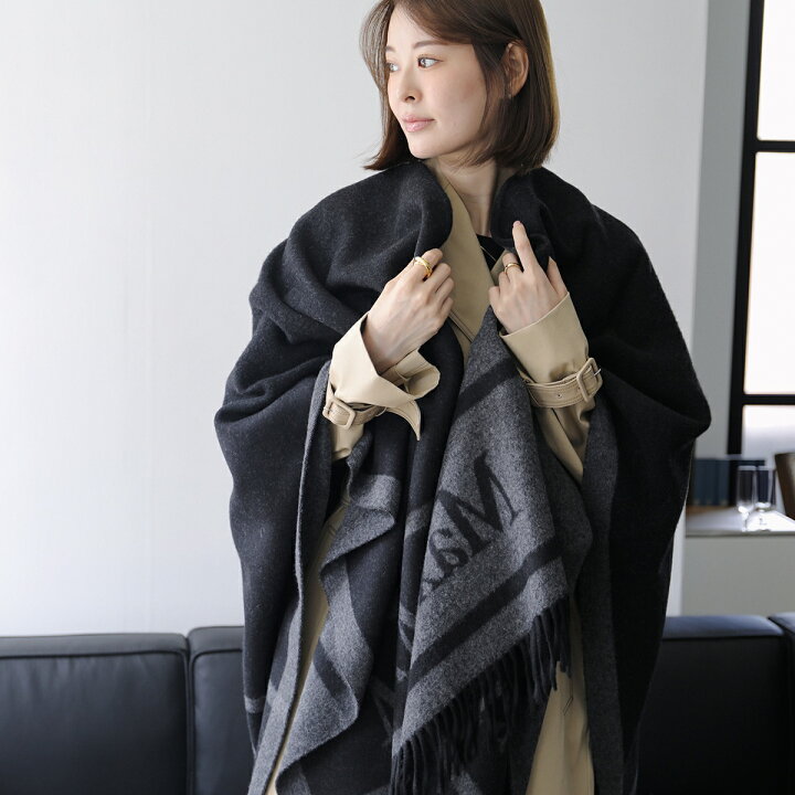 楽天市場】MAX MARA マックスマーラ ケープ HILDE ヒルデ レディース 