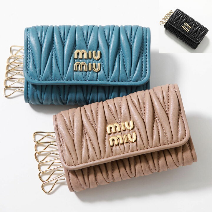 楽天市場】MIUMIU ミュウミュウ キーケース MATELASSE マテラッセ  