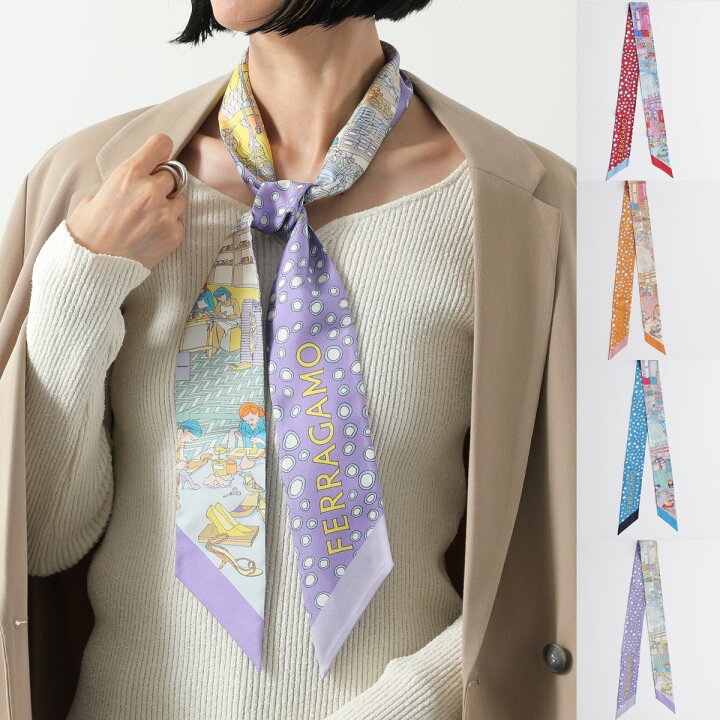 楽天市場】FERRAGAMO フェラガモ スカーフ 32 0908 776463 776464  