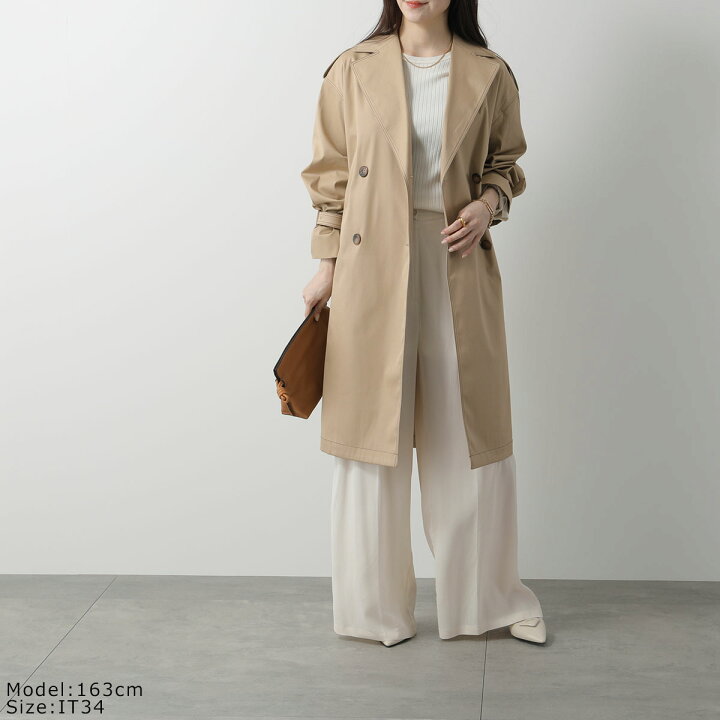 楽天市場】MAX MARA Studio マックスマーラ ステュディオ トレンチ  