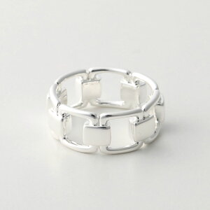 RAGBAG ���O�o�O �����O REFLECTION LINK RING ���t���N�V���� �����N 11032 ���f�B�[�X �X�^�[�����O�V���o�[ �A�N�Z�T���[ �w�� �V���o�[�ycp_fifte�z