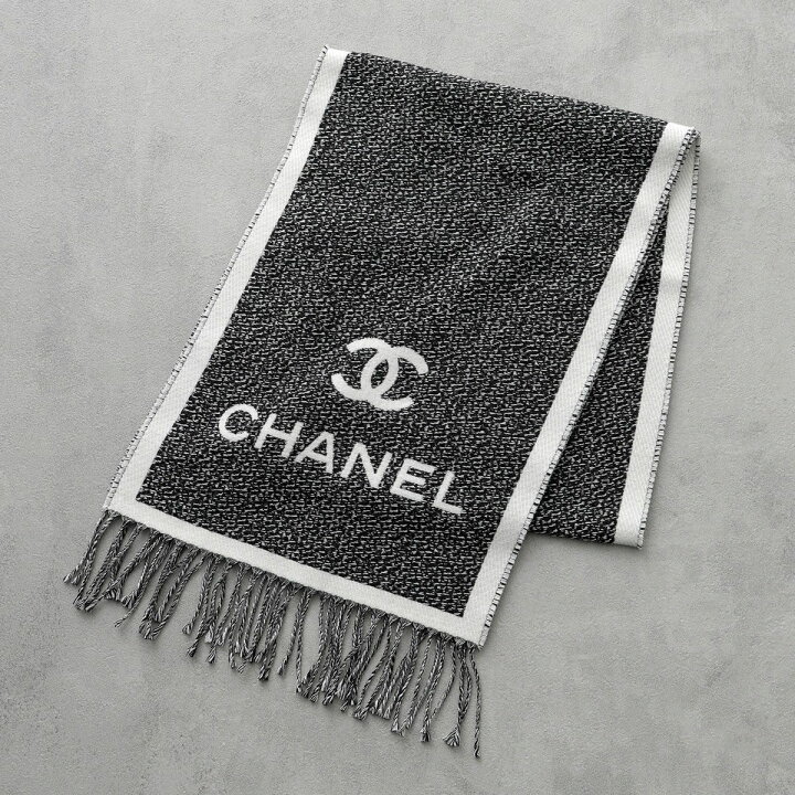 楽天市場】CHANEL シャネル マフラー AAA357 B17743 レディース ウール  