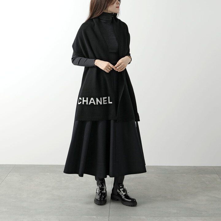 楽天市場】CHANEL シャネル ニットマフラー AAA400 B17807 レディース  