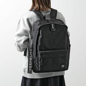 �y�ő�2���~OFF�N�[�|���ΏہE10/18����zmarimekko �}�����b�R �o�b�N�p�b�N ZIP TOP BACKPACK SOLID �W�b�v �g�b�v �\���b�h 093325 ���f�B�[�X �o�b�O �����b�N �i�C���� �� 009