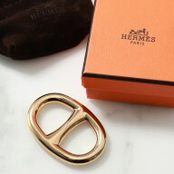 【最大2万円OFFクーポン対象・8/9～8/10限定】HERMES エルメス スカーフリング シェーヌダンクル Chaine …