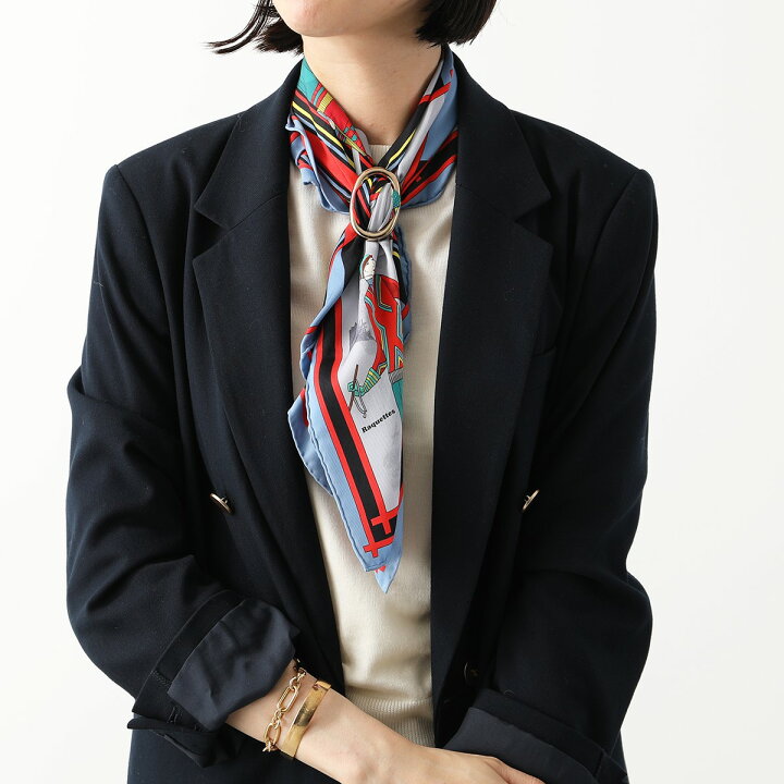 楽天市場】HERMES エルメス スカーフリング シェーヌダンクル Chaine  