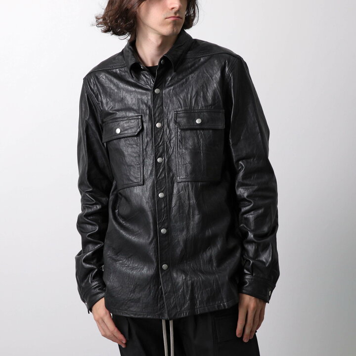 楽天市場】Rick Owens リックオウエンス レザージャケット OUTERSHIRT  