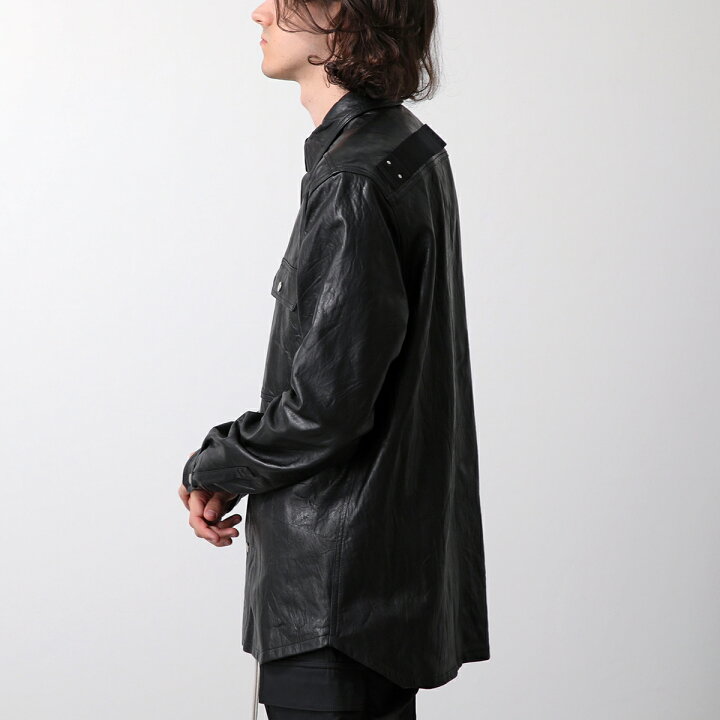 楽天市場】Rick Owens リックオウエンス レザージャケット OUTERSHIRT 