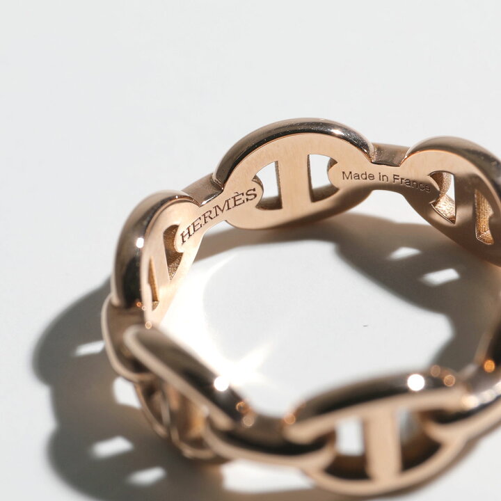楽天市場】HERMES エルメス リング アンシェネ PM Enchainee Ring 