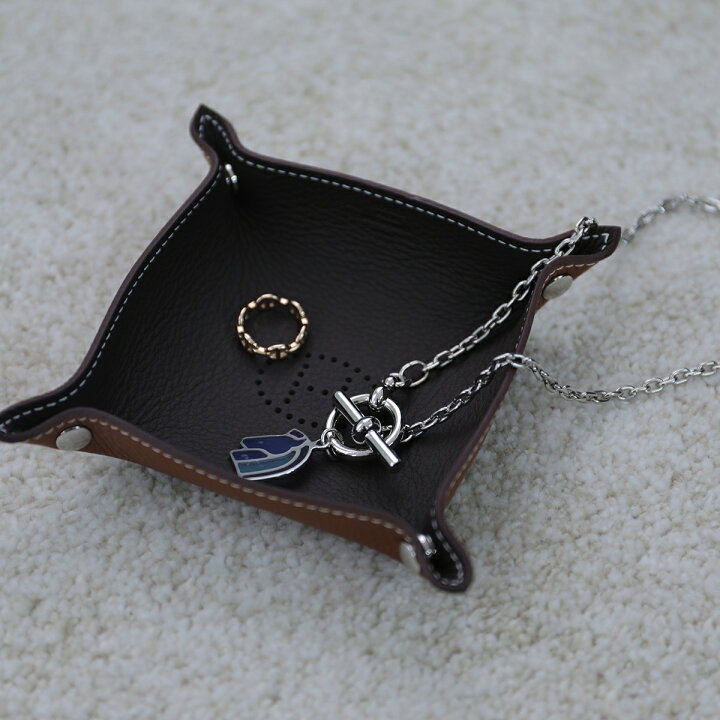 楽天市場】HERMES エルメス トレイケース Mini vide-poche Mises et  