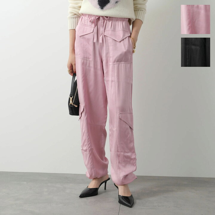 楽天市場】GANNI ガニー パンツ Washed Satin Pocket Pants F9225 
