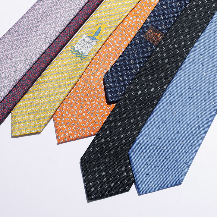 楽天市場】HERMES エルメス ネクタイ SOIE LOURDE CRAVATE TWILL TIE 