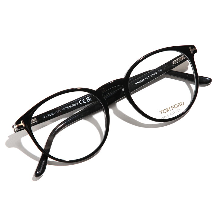 良品▽TOM FORD トムフォード TF5524-F 053 マーブル柄 はね返し ロゴ  