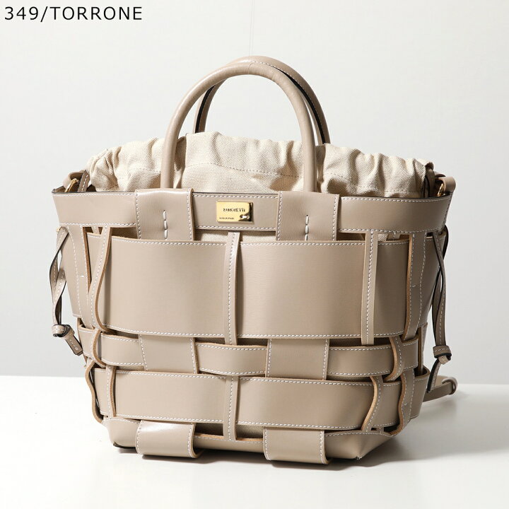 楽天市場】ZANCHETTI ザンケッティ トートバッグ WOVEN MIDI SHOPPER 