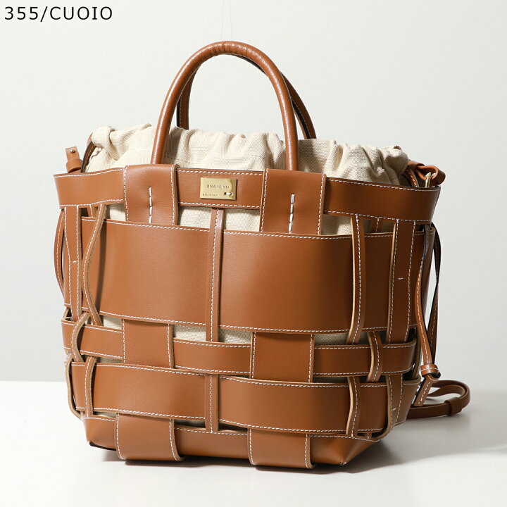 楽天市場】ZANCHETTI ザンケッティ トートバッグ WOVEN MIDI SHOPPER 
