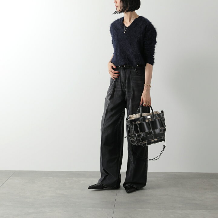 楽天市場】ZANCHETTI ザンケッティ トートバッグ WOVEN MIDI SHOPPER 