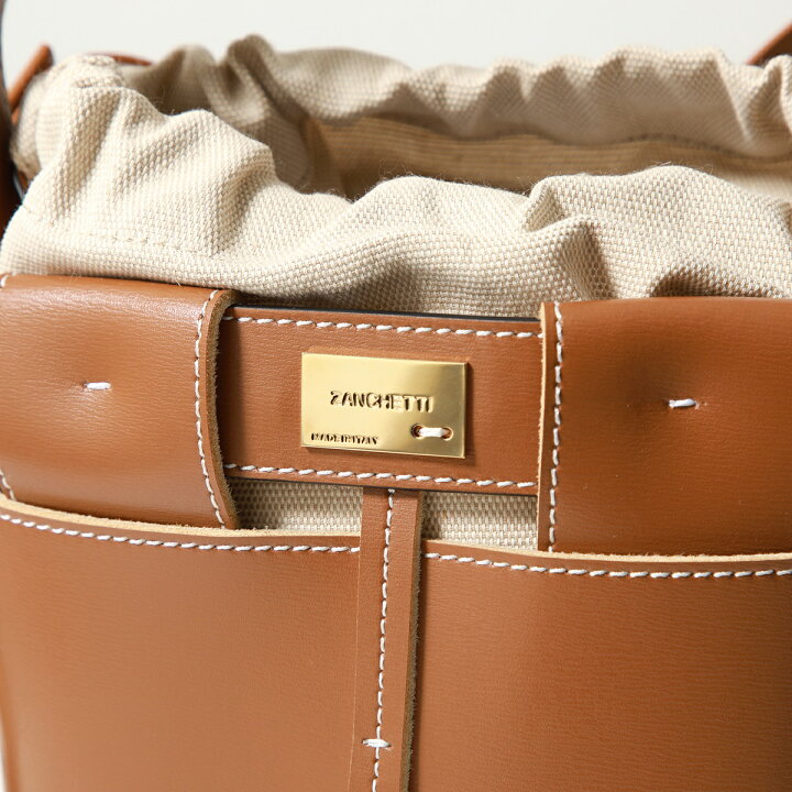 楽天市場】ZANCHETTI ザンケッティ ショルダーバッグ WOVEN BUCKET 