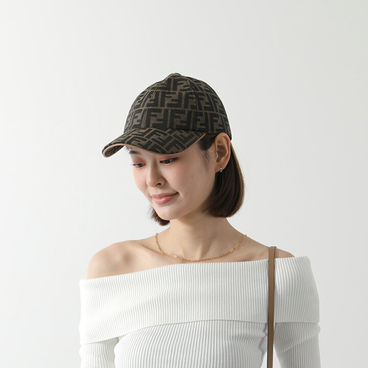 楽天市場】 FENDI フェンディ ベースボールキャップ FXQ379 ALSG 