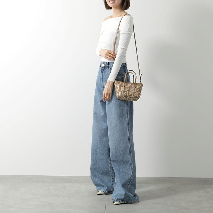 楽天市場】FENDI フェンディ ショルダーバッグ MINI ROLL ロール ミニ 