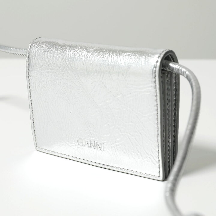 楽天市場】GANNI ガニー ショルダーウォレット Bou Wallet On Strap 