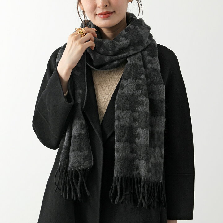 楽天市場】CELINE セリーヌ マフラー 2AWU4254U.38AT レディース  