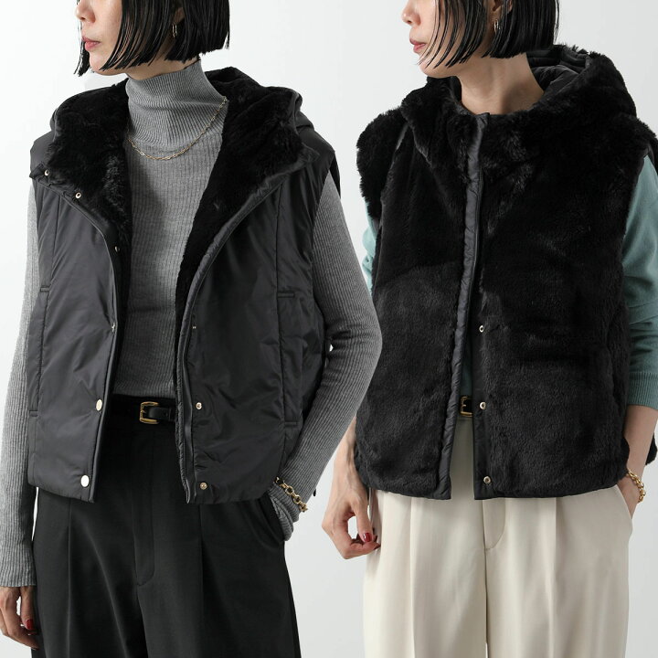楽天市場】Max Mara The Cube マックスマーラ ザ・キューブ 中綿ベスト 