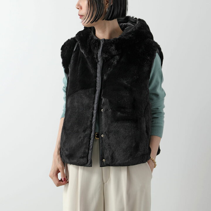 楽天市場】Max Mara The Cube マックスマーラ ザ・キューブ 中綿ベスト 