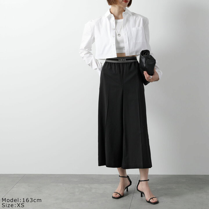 楽天市場】LOEWE ロエベ クロップドパンツ S359Y04XD3 レディース  