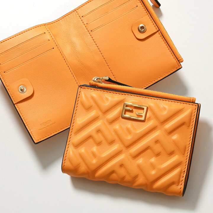 楽天市場】FENDI フェンディ 二つ折り財布 8M0447 AAJD レディース FF 