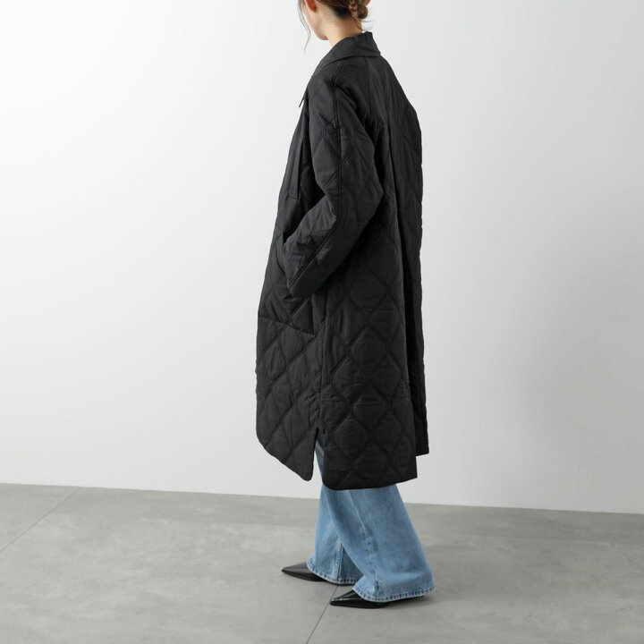 楽天市場】GANNI ガニー キルティングコート Quilt Raglan Midi Coat