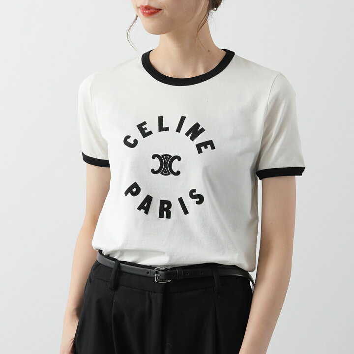 楽天市場】CELINE セリーヌ Tシャツ 2X14O671Q.01CB レディース 半袖  