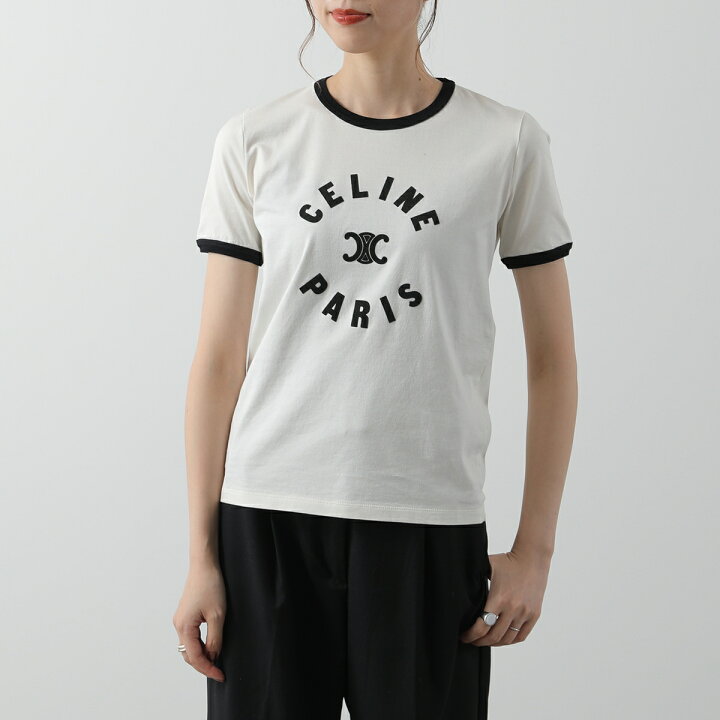 楽天市場】CELINE セリーヌ Tシャツ 2X14O671Q.01CB レディース 半袖 