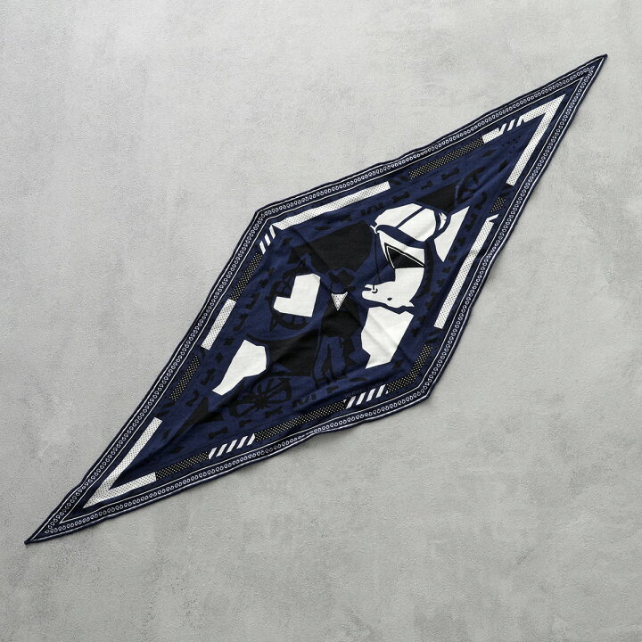 楽天市場】HERMES エルメス スカーフ ロザンジュ ミニ LOSANGE メンズ  