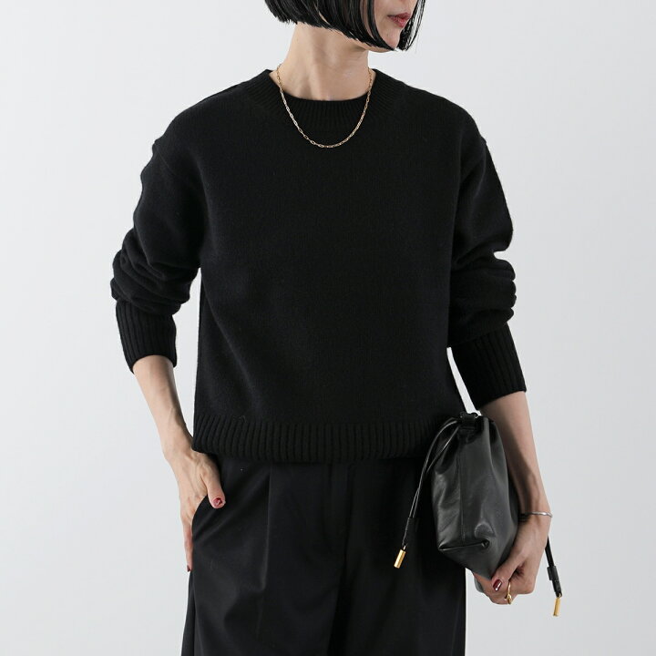 楽天市場】IHATOV イーハトーブ セーター Wool Cashmere Round Knit 