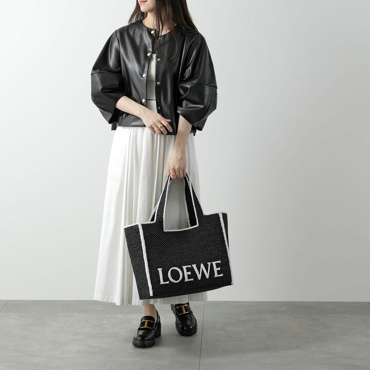 楽天市場】LOEWE ロエベ かごバッグ FONT TOTE LARGE フォント トート 