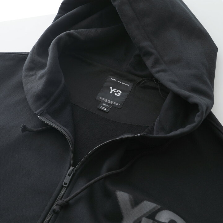 楽天市場】Y-3 ワイスリー パーカー LOGO ZIP HODDIE JE9278  