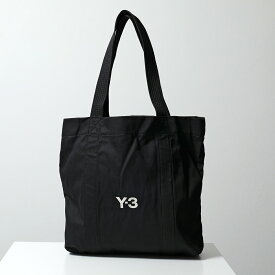 Y-3 ワイスリー トートバッグ C TOTE キャンバス トート JJ3957 メンズ コットン ショッピングバッグ ロゴ 鞄 BLACK-TALC