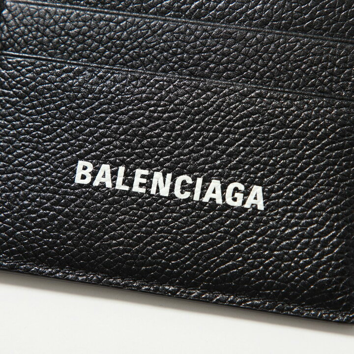 極美品】BALENCIAGA カードケース グラフィティ 黒 レザー ロゴ 楽天  